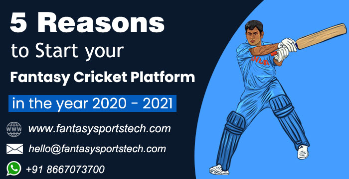 Start your Fantasy Cricket Platform in the year 2020-2021
